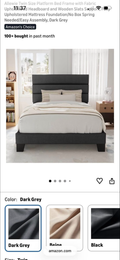 Twin bed frame only
