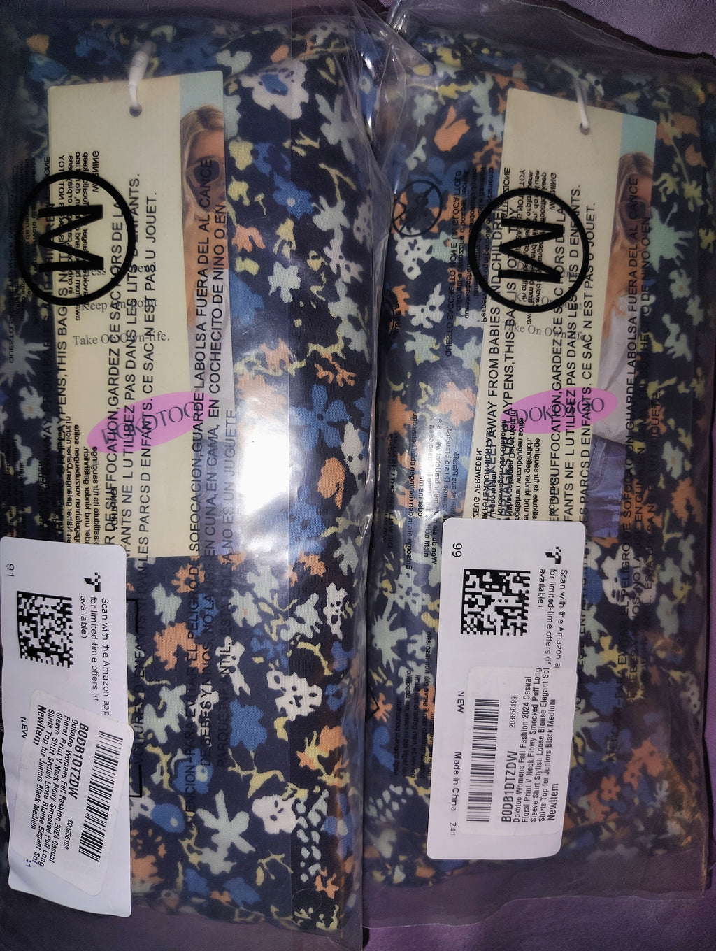 Women's floral blouses